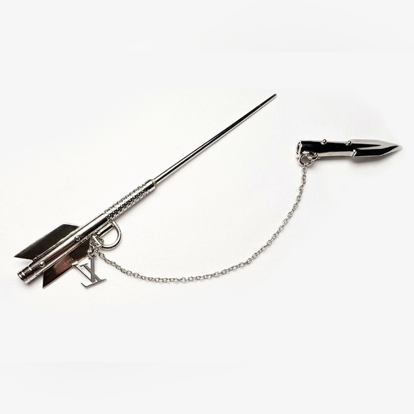 LOUIS VUITTON Menswear FW 2012 Kim Jones Era Hunter Arrow Brooch Pin - Picture 2 of 8